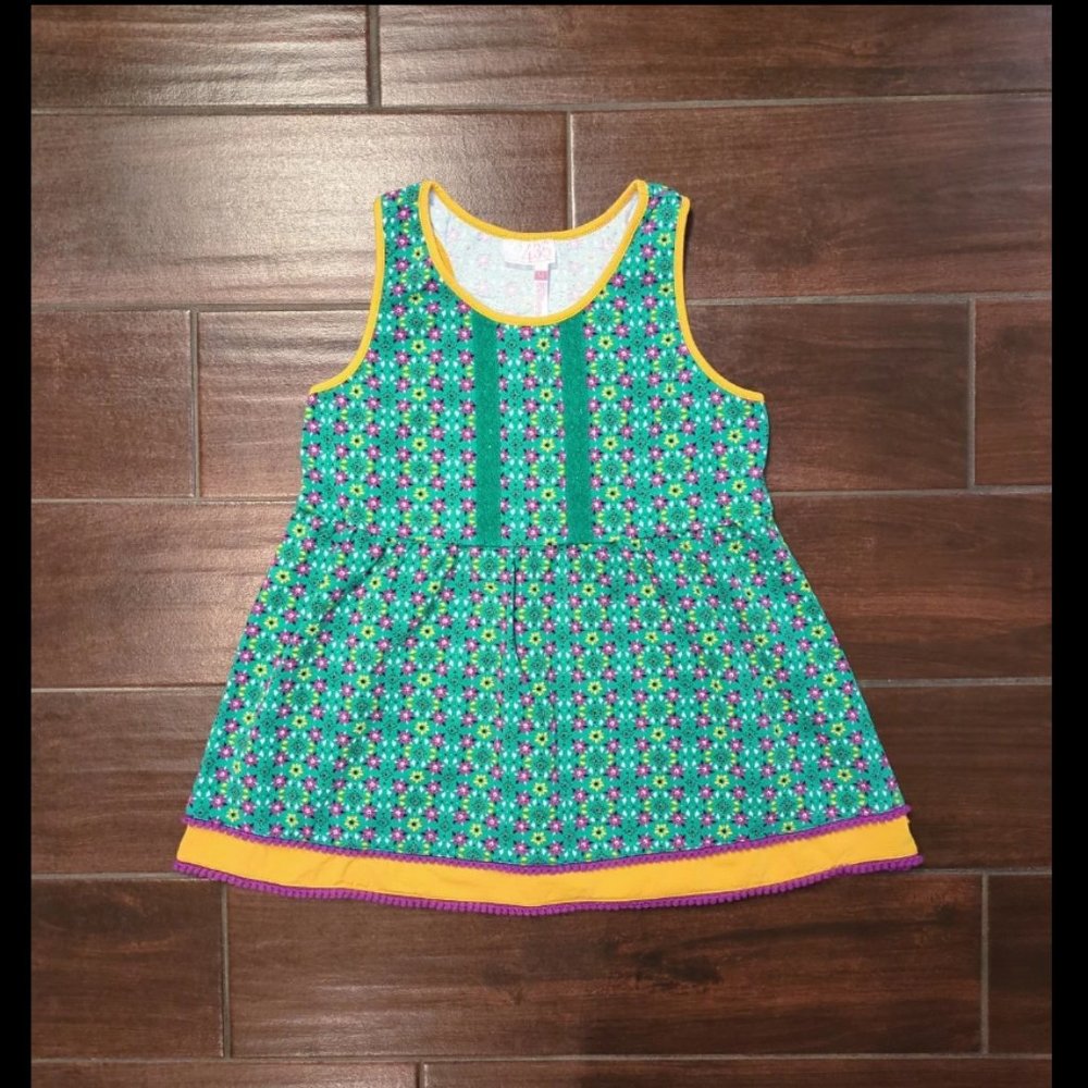 14 Matilda Jane 435 Colorful Arrays Tank Brilliant Daydream
